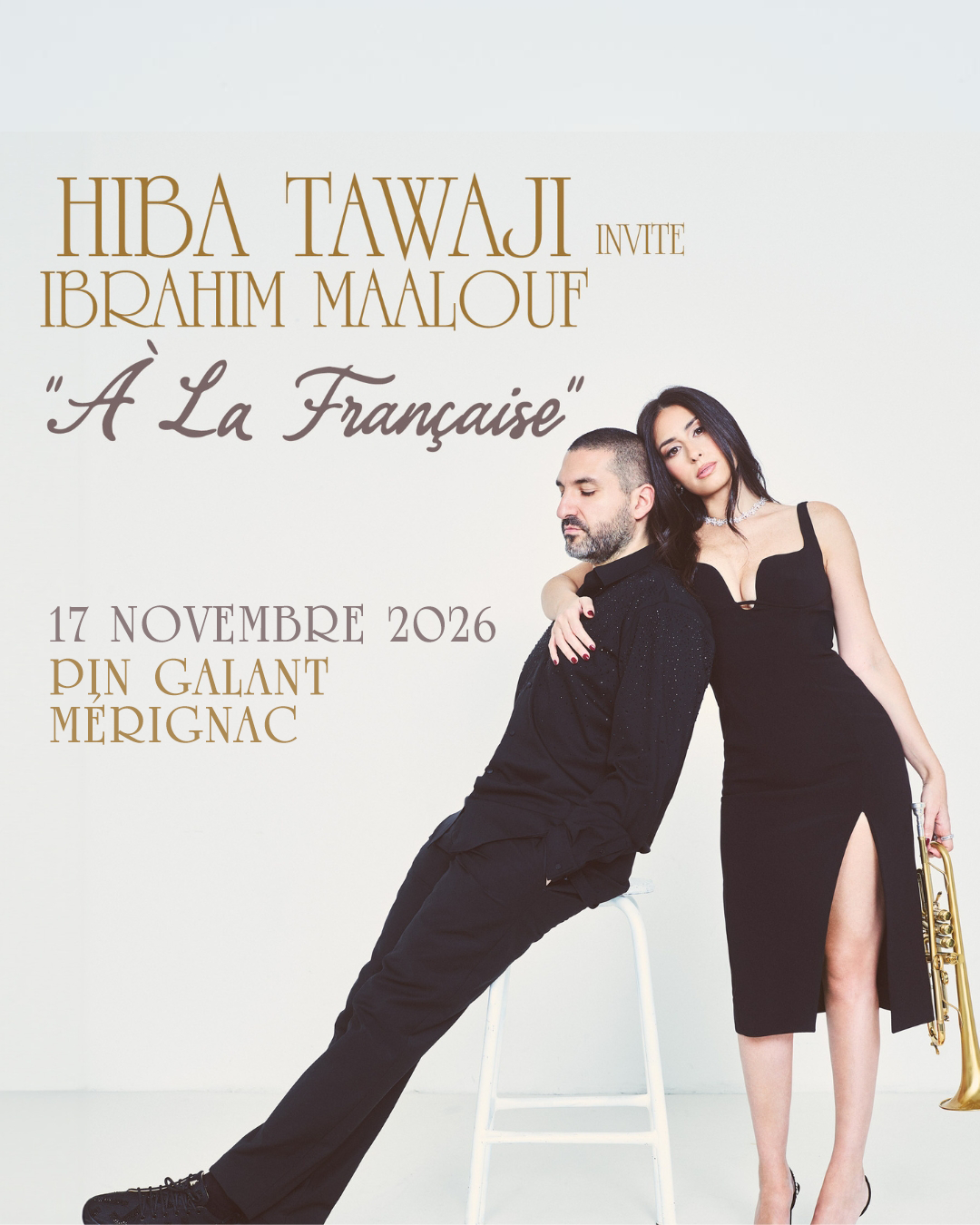 HIBA TAWAJI INVITE IBRAHIM MAALOUF