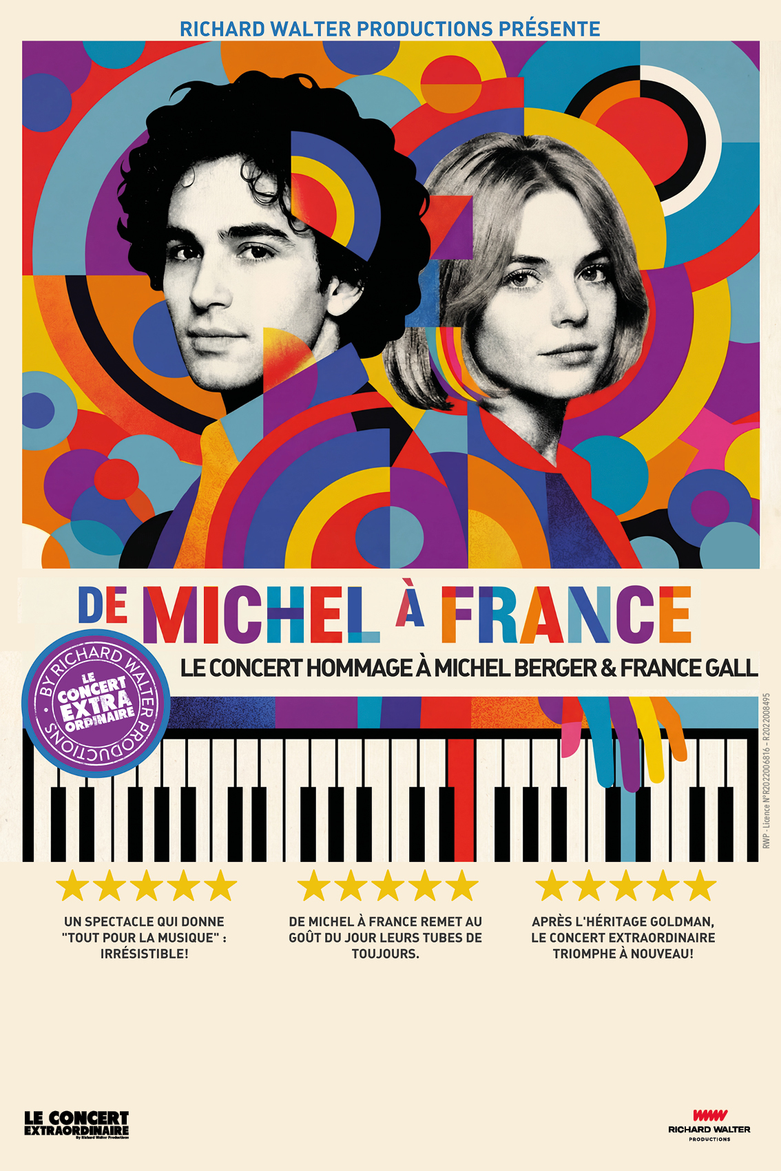 DE MICHEL BERGER A FRANCE GALL - TRIBUTE