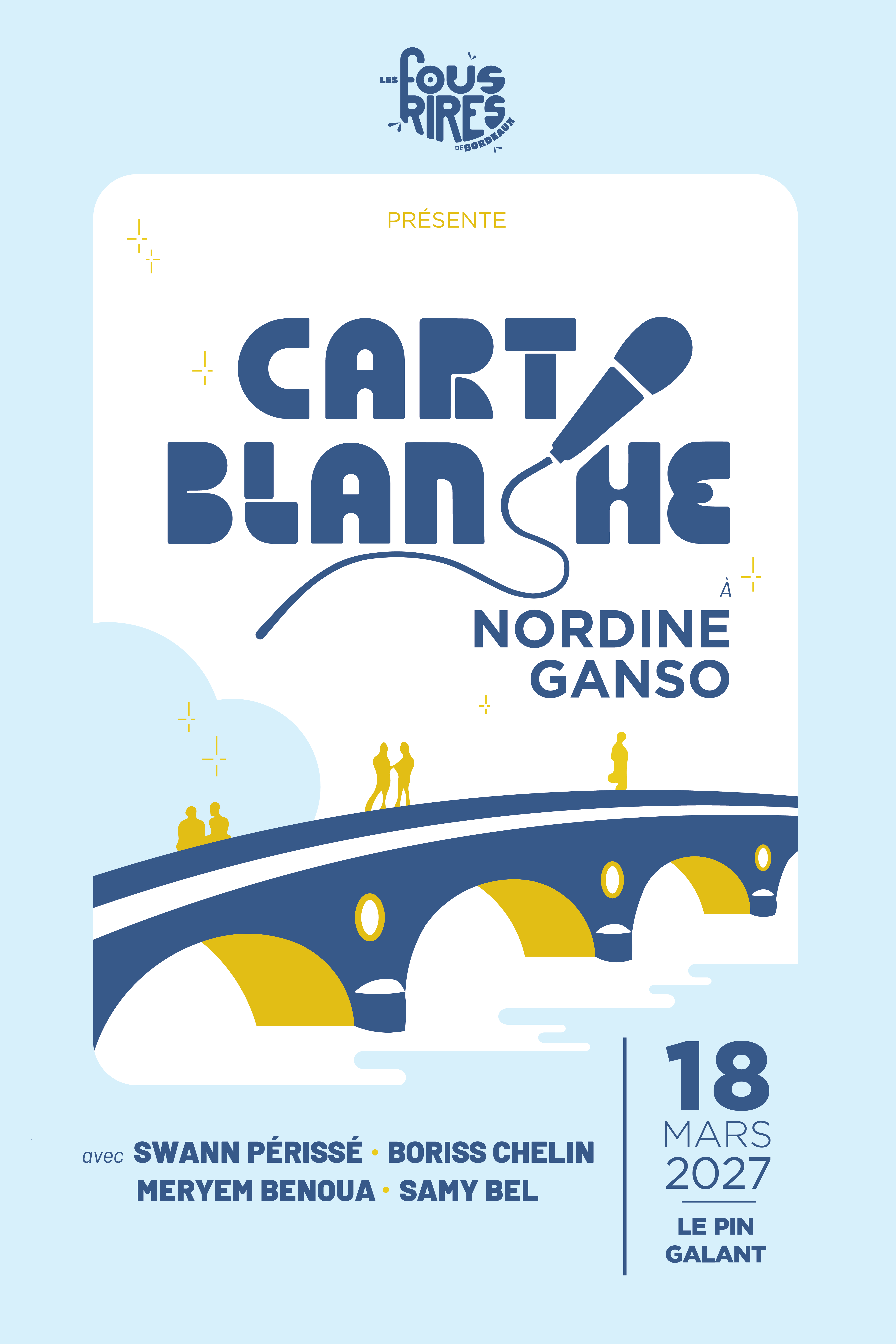 CARTE BLANCHE A NORDINE GANSO